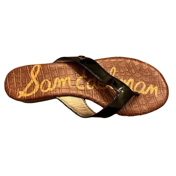 Sam Edelman Women’s Tanya Wedge Thong Sandals - Picture 7 of 10